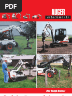 Bobcat Auger Specifications Overview | PDF | Loader (Equipment ...