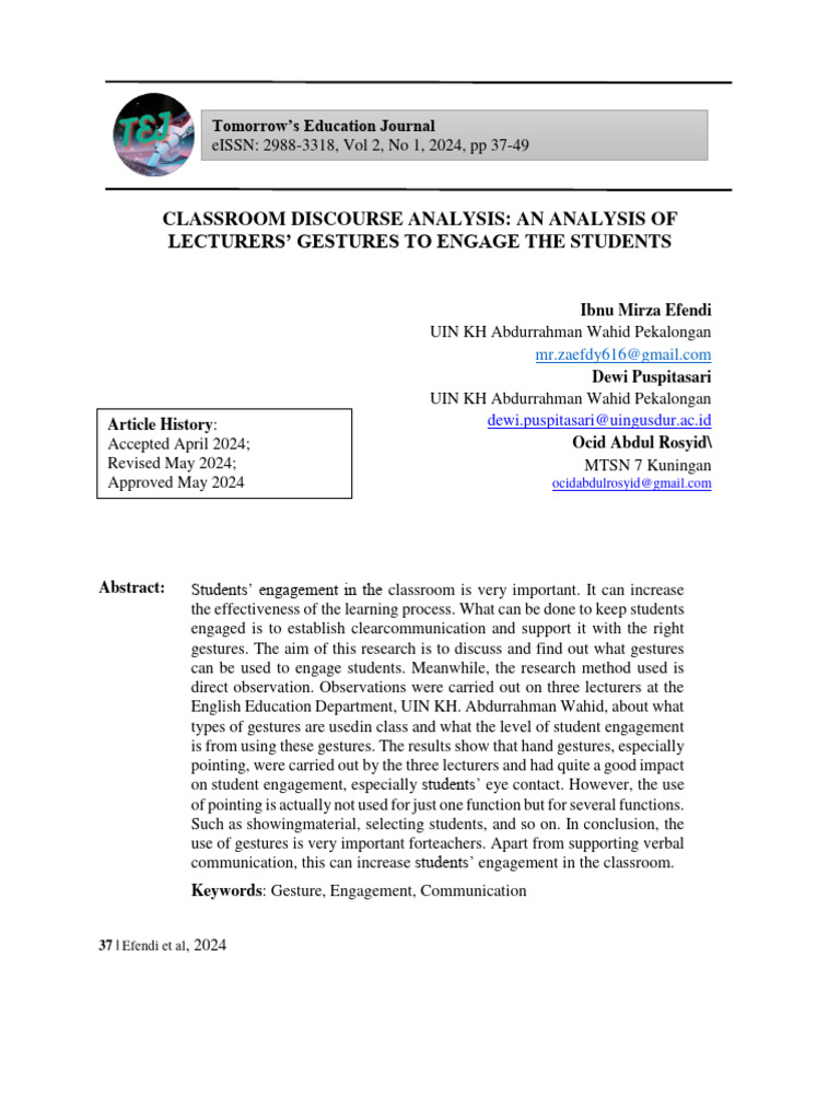 TEJ+Vol+2+Issue+1+ +Efendi,+Puspitasari,+Rosyid | Download Free PDF ...