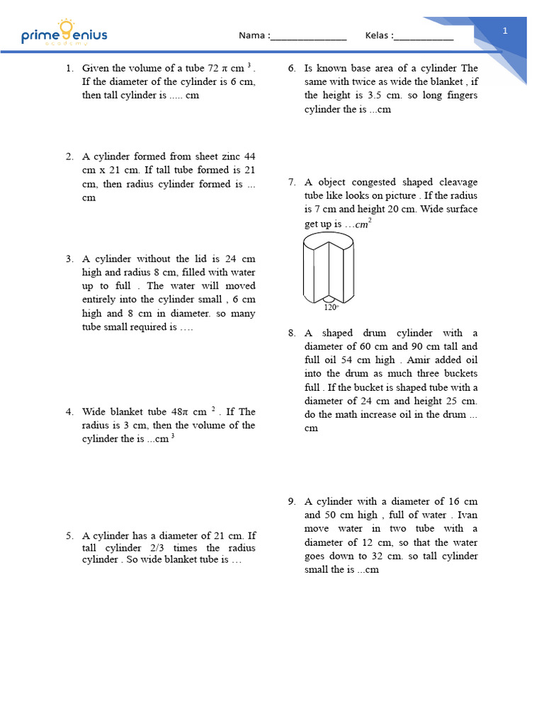 Cylinder | PDF | Home & Garden