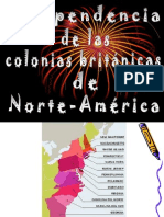 INDEPENDENCIA DE LAS COLONIAS BRITÁNICAS DE NORTE-AMÉRICA