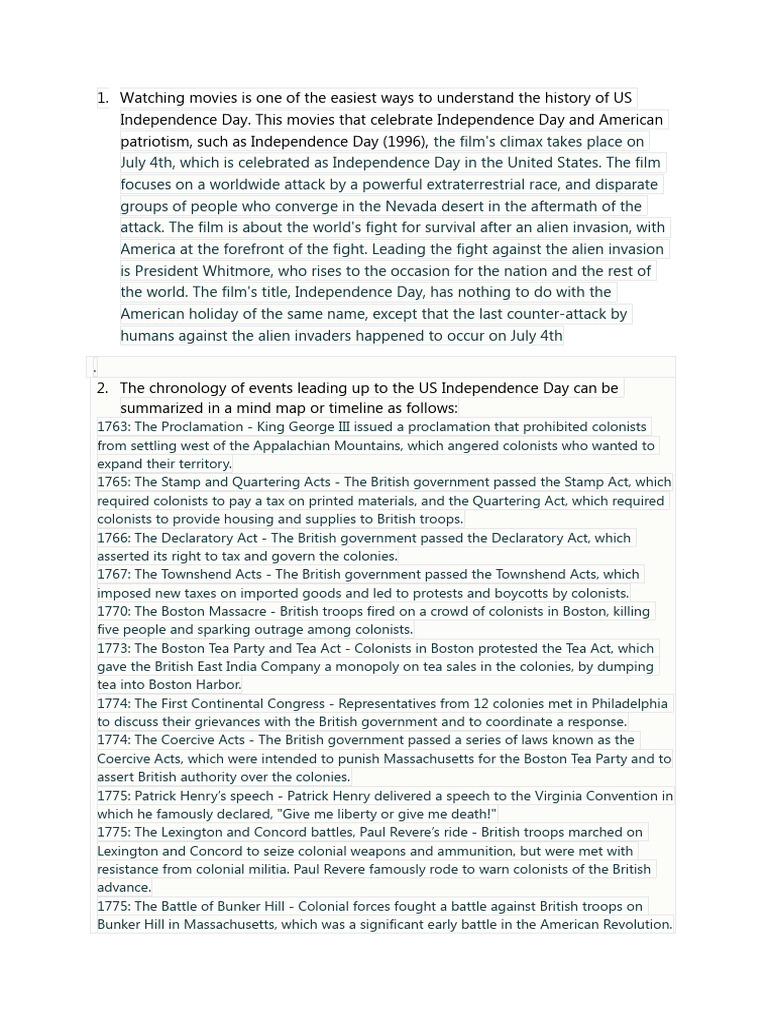 Amstud | PDF | United States Declaration Of Independence | Independence ...