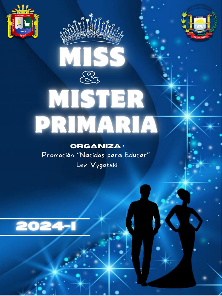 Bases para La Elección de Miss y Míster de Educación Primaria 2024-1 | PDF