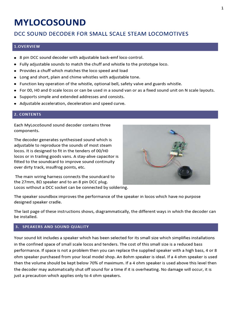 PLC008 Steam Decoder Instructions 11 | PDF | Electrical Connector ...
