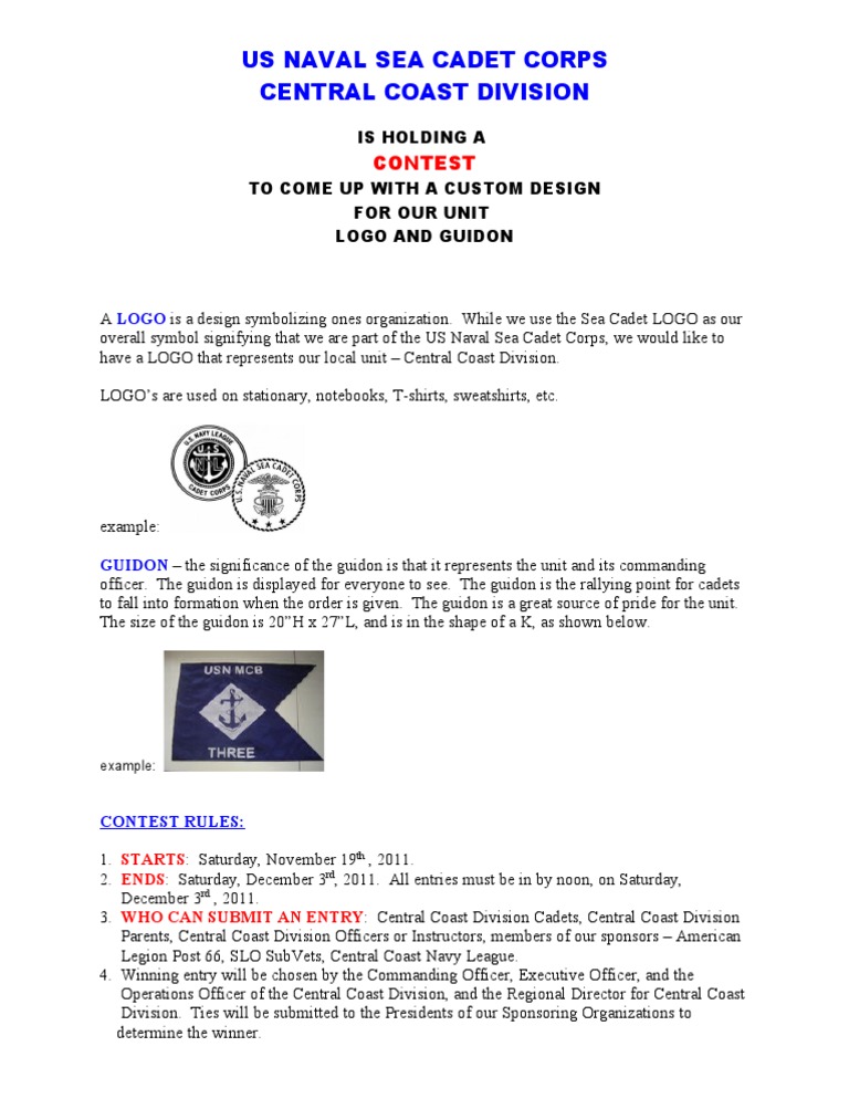 Sea Cadet Contest | PDF | History