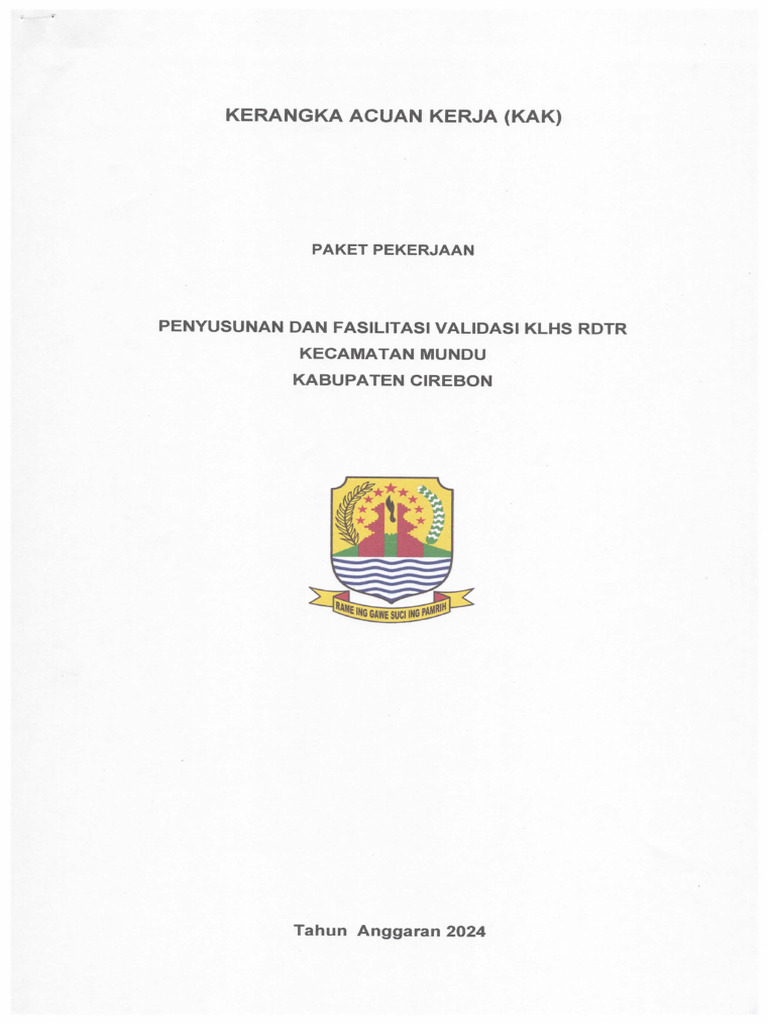 Kak Penyusunan Fasi Val Klhs Rdtr Mundu Pdf