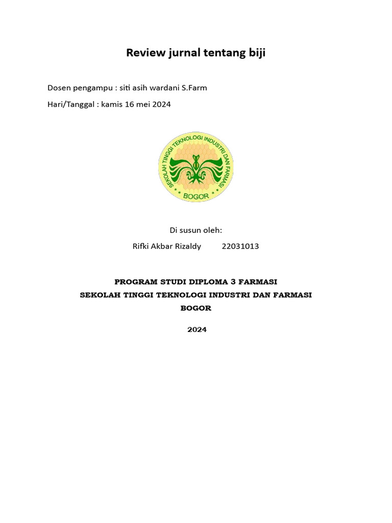 Pengolahan dan Manfaat Biji Pangan | PDF | Kesehatan Holistik ...