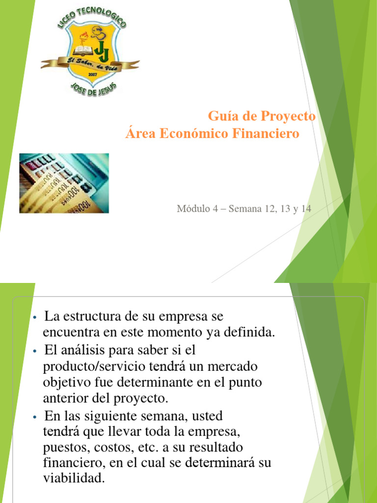 Modulo 4 - Semana 12 - Guía de Proyecto | PDF | Business | Economias