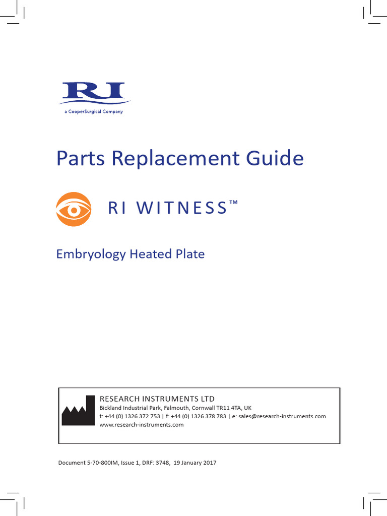 5-70-800IM (1) EHP Parts Replacement Guide (Print) | PDF | Electrical ...
