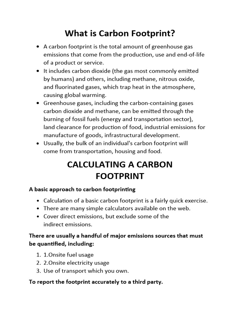 what-is-carbon-footprint-pdf-greenhouse-gas-carbon-footprint