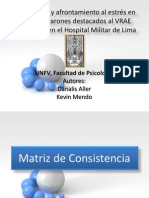 Matriz y estadisticos