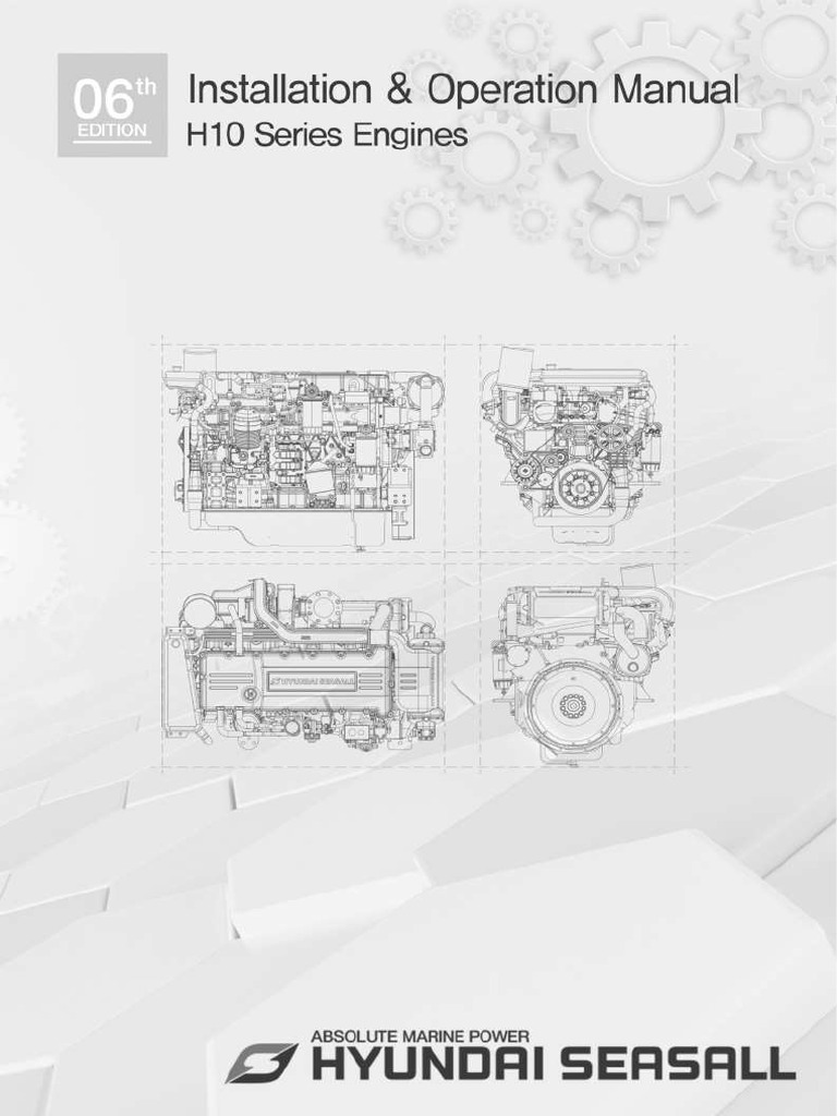 ENG - Installation - Operating Manuals For H10 Series - 6th - Edition ...