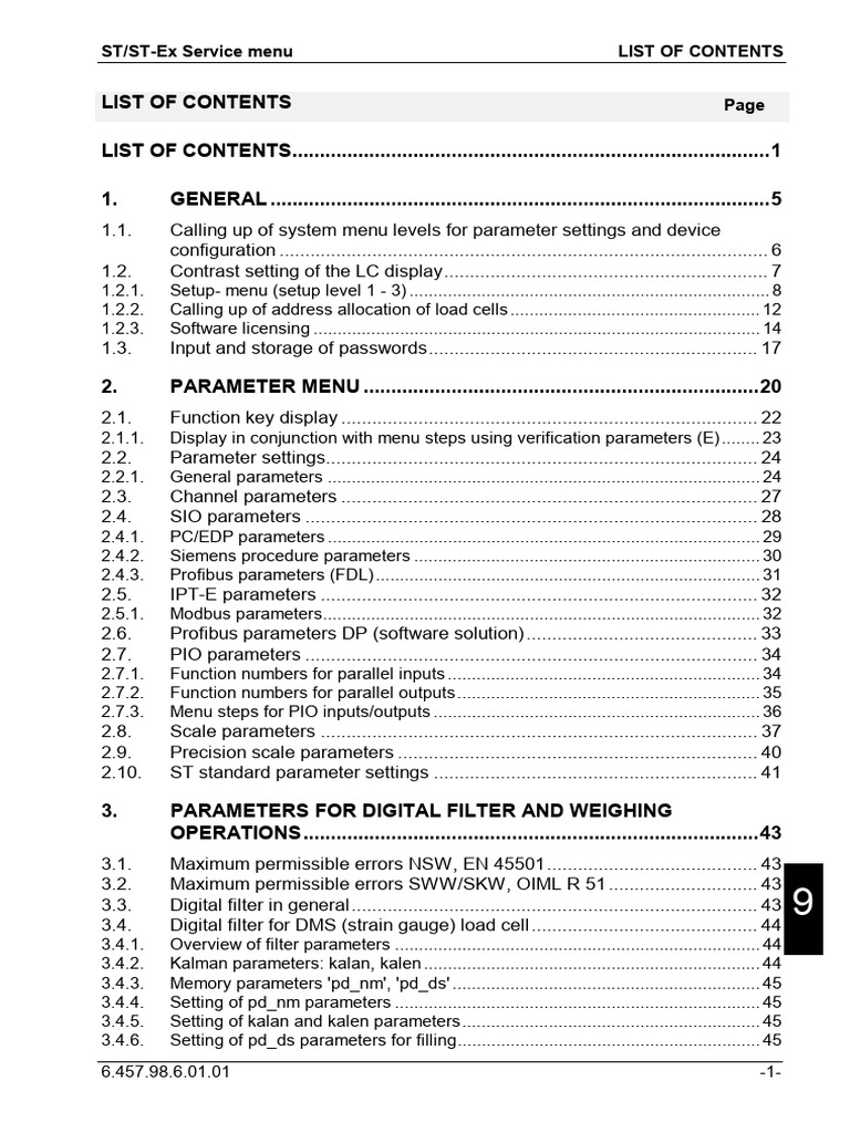 Docsity Bizerba ST Calibration Manual Download Free PDF Analog To