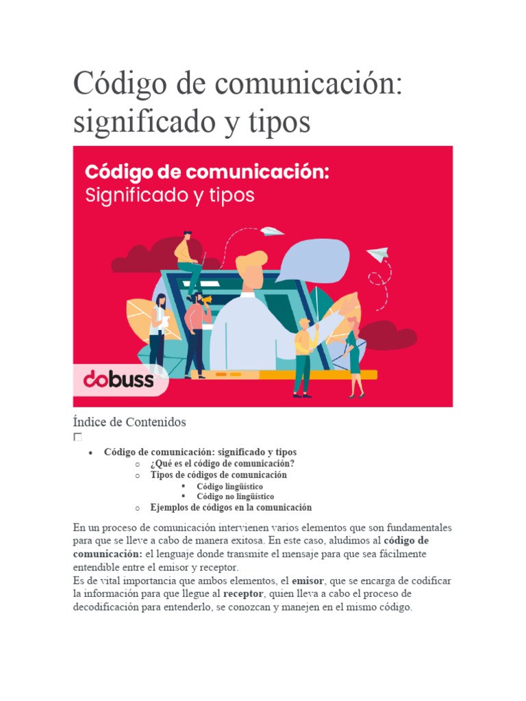 Código de Comunicación Lab. de Creatividad - Unidad 2 | PDF ...