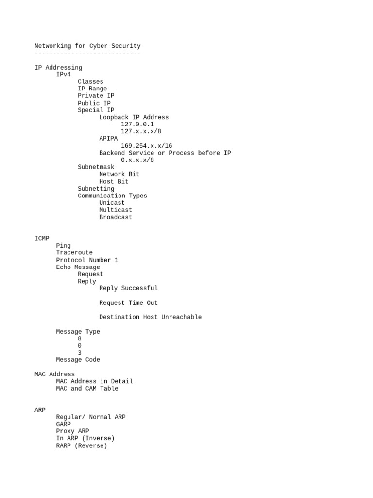 Cybersecurity Networking Essentials Guide | PDF | Transmission Control ...