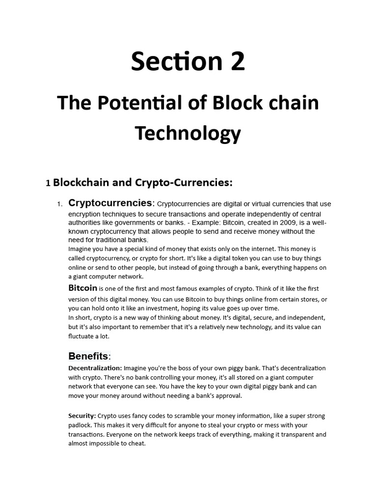 Blockchain and Cryptocurrency Insights | PDF | Cryptocurrency | Money