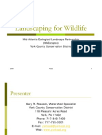 Pennsylvania; Landscaping for Wildlife - Mid-Atlantic Ecological Landscape Partnership, York County Conservation District