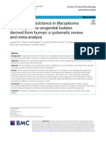 Tetracyclines resistance in Mycoplasma and Ureaplasma urogenital isolates derived from human a systematic review and meta-analysis