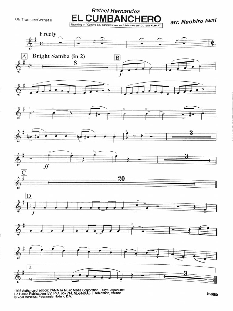 Trompette Cornet 2 Pdf