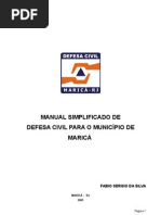 Manual Simplificado de Defesa Civil