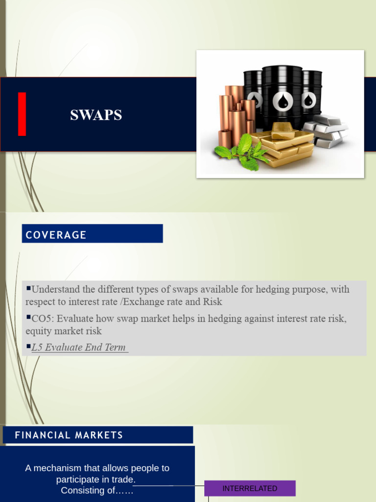 Swap | PDF | Swap (Finance) | Derivative (Finance)