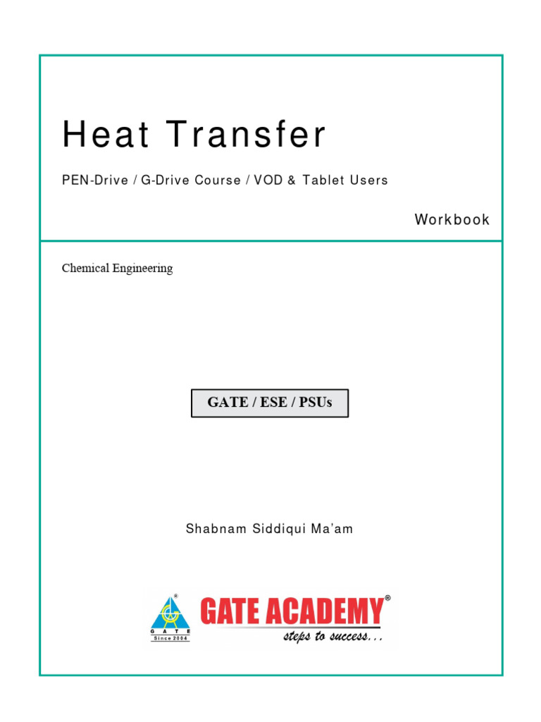 Heat Transfer | PDF | Heat Transfer | Thermal Insulation
