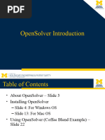 Using OpenSolver OpenSolver For Excel | PDF | Microsoft Excel | Linear ...