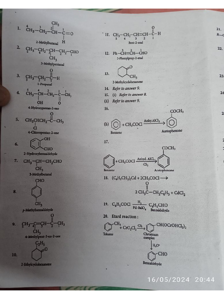 Chemistry Cha-8 Pyqs | PDF