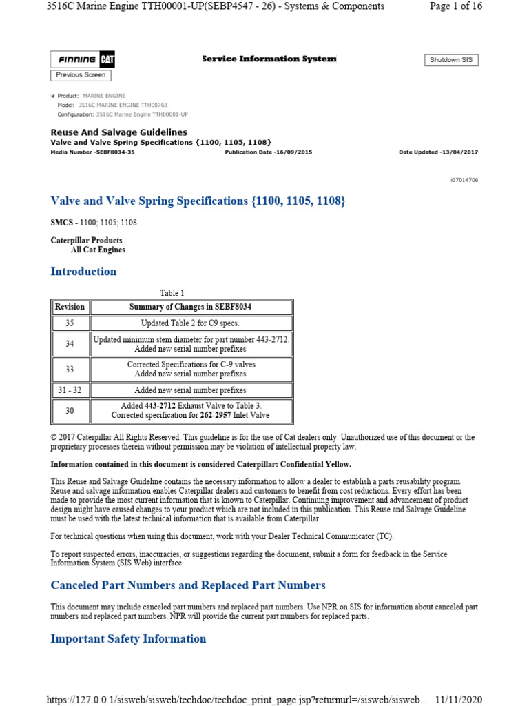 Valve Spring | PDF | Safety | Hazards