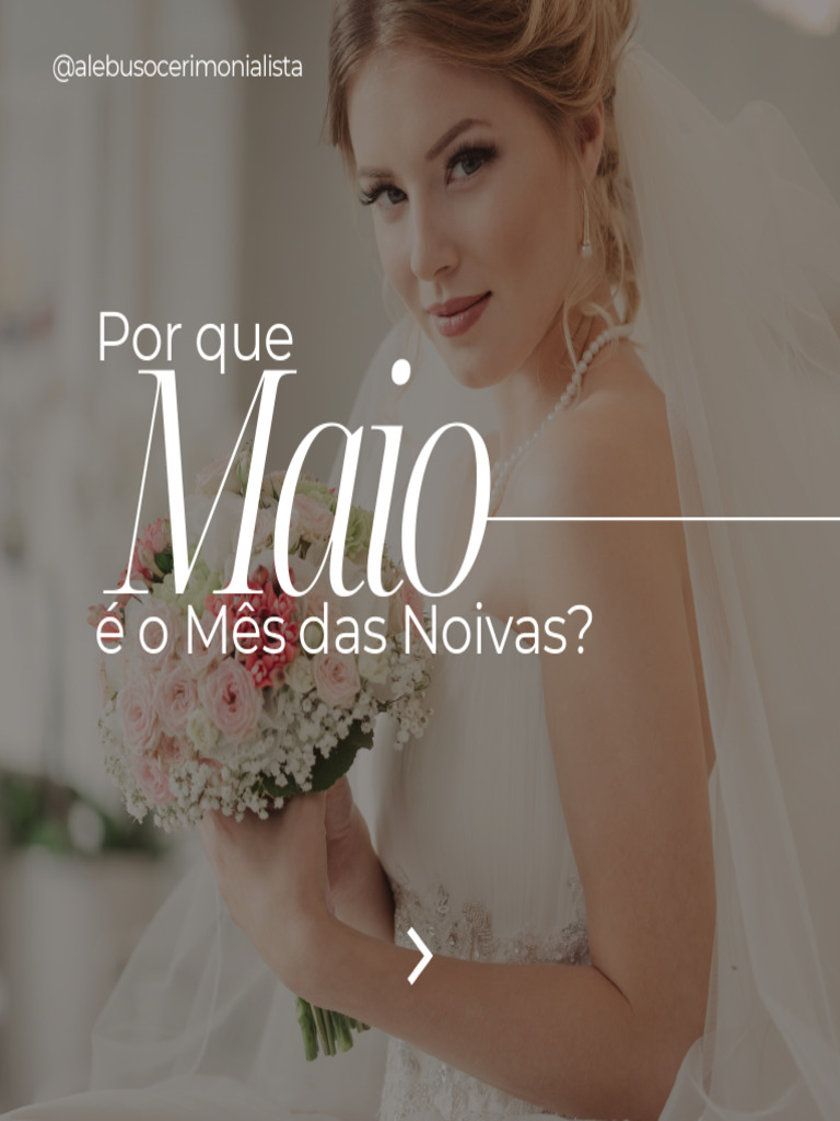 Porque Maio é o mês das noivas | PDF