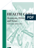 2008 Health Care Acronyms