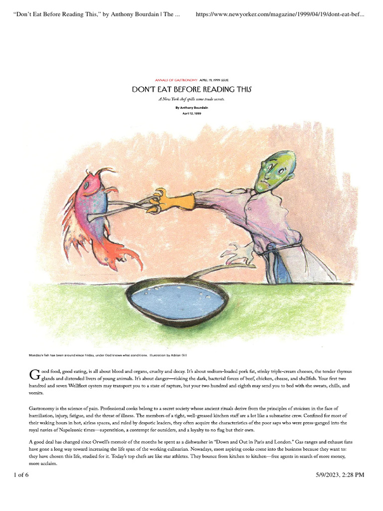 Bourdain's Don't Eat Before Reading This PDF