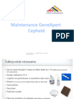 Maintenance GeneXpert Cepheid
