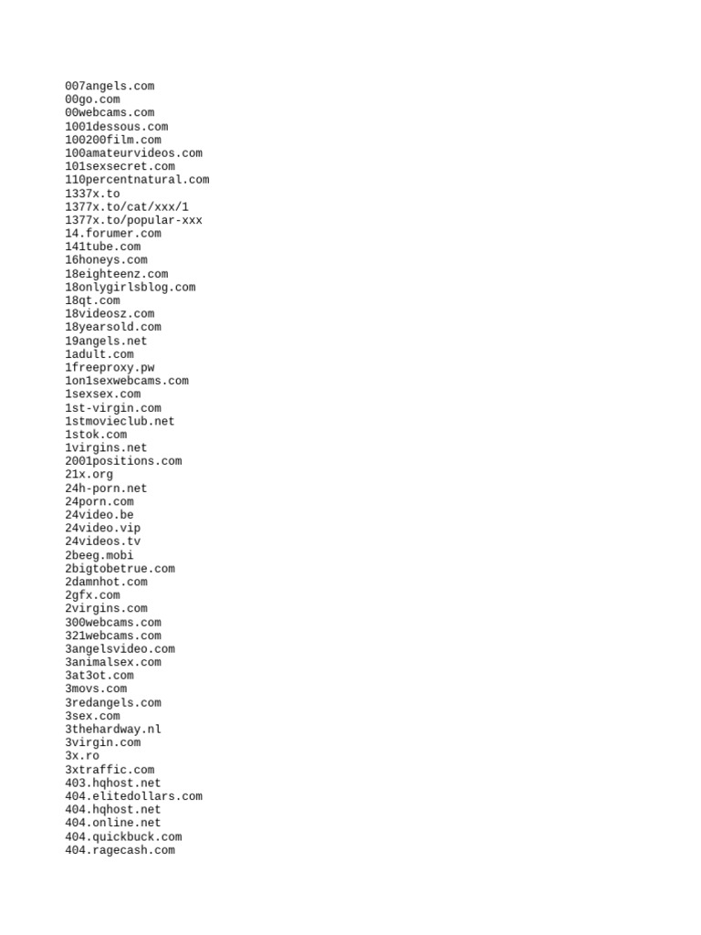 Distractions Websites PDF 