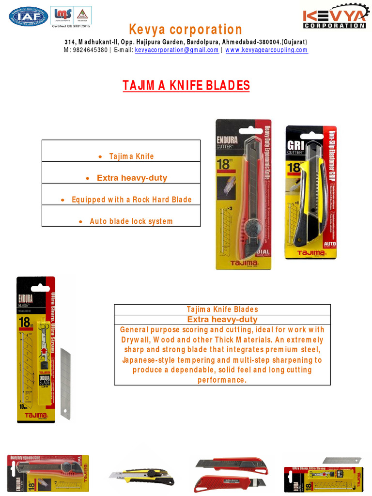 Tajima Cutter & Bled PDF