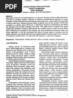 Download Analisis Struktur Pasar Dan Kinerja by Khairunisa Wanera SN73796114 doc pdf