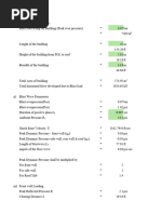 Blast Load Calculation per IS 4991-1968 | PDF | Explosion | Pressure