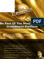Be Part of The Most Reliable Investment Platform