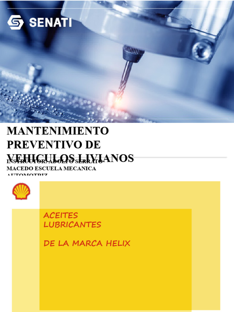 Aceites Shell Helix Corregido | PDF | Lubricante | Aceite de motor
