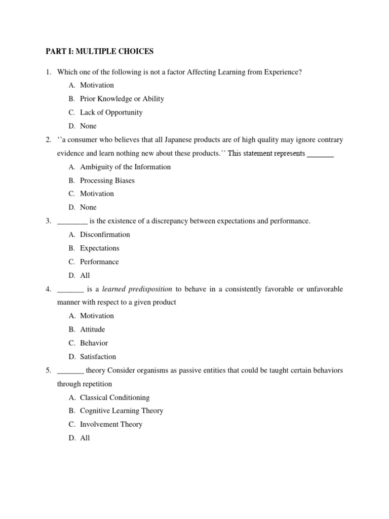 Consumer Behavior Insights and Attitudes | PDF | Id | Behavior