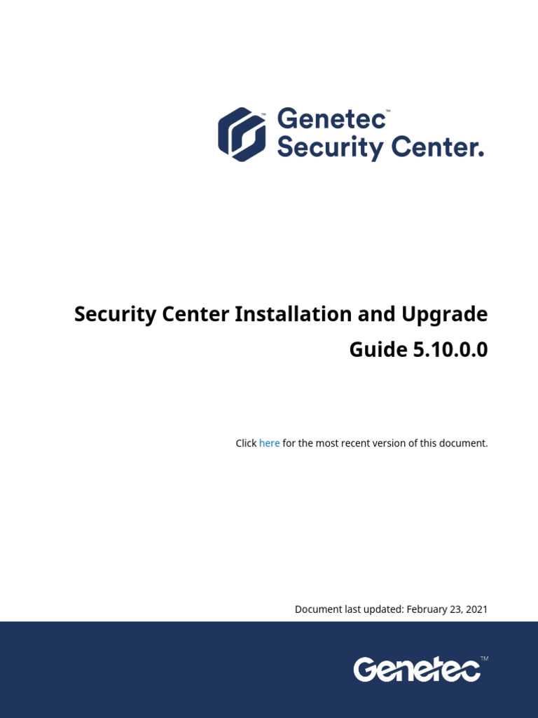 En security center installation and upgrade guide 5 10 0 0 pdf