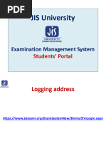 CKT-UTAS Student MIS User Guide | PDF | Menu (Computing) | Password