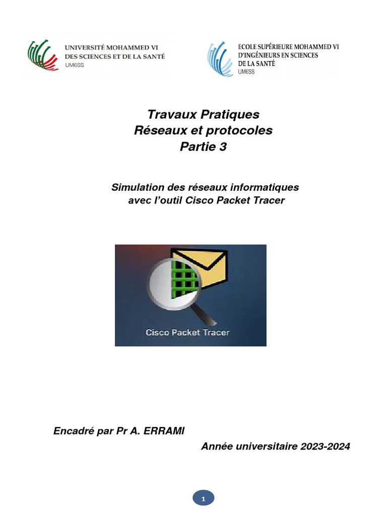 Simulation Réseaux avec Cisco Packet Tracer | PDF | Internet | Internet ...