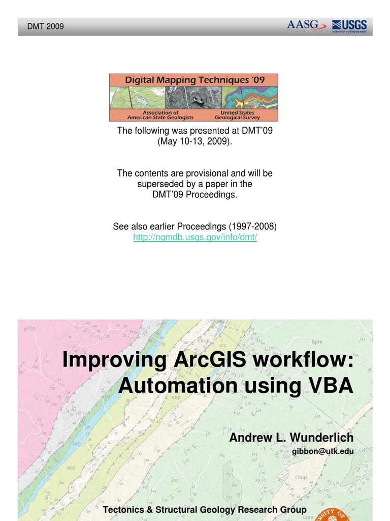 Automating ArcGIS Pro Workflows with VBA | PDF | Arc Gis | Visual Basic ...