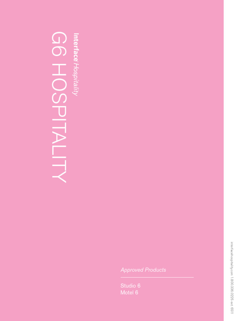 Interface Hospitality - G6 | PDF | Flooring | Carpet
