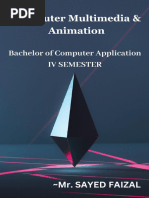 Computer Multimedia & Animation