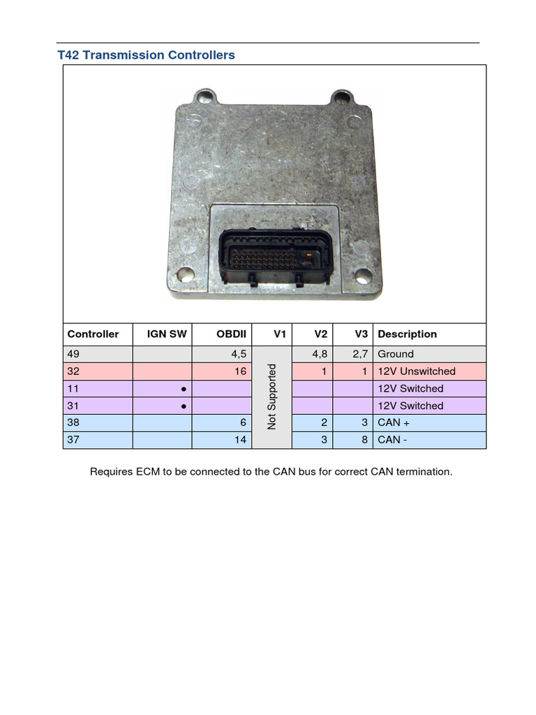 Acdelco t42 Gearbox GM | PDF