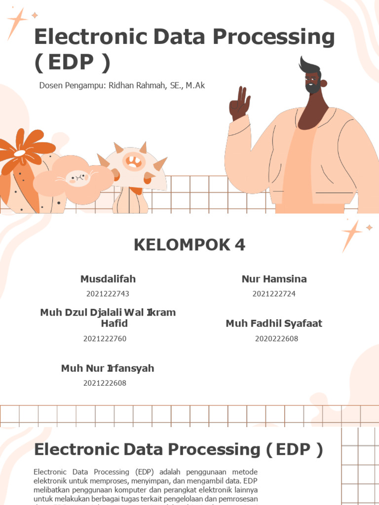 Pengertian dan Komponen EDP | PDF
