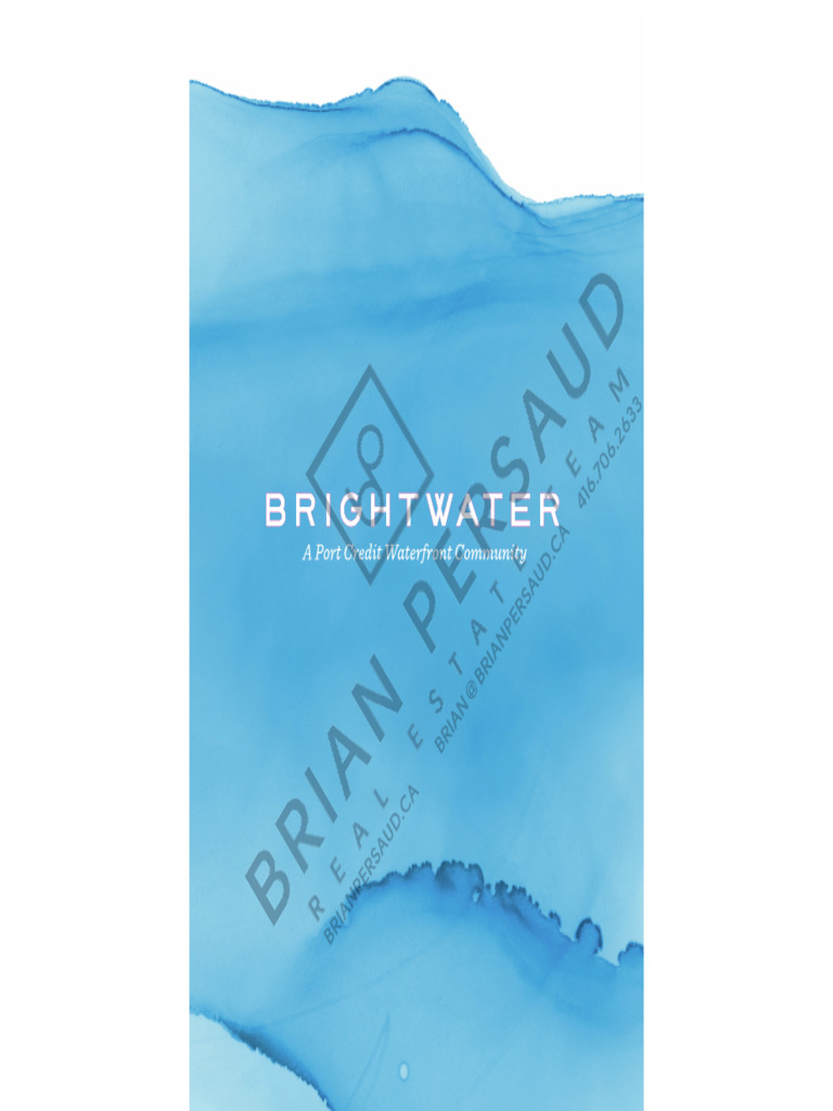 Brochure (Community) - Brightwater Condos | PDF