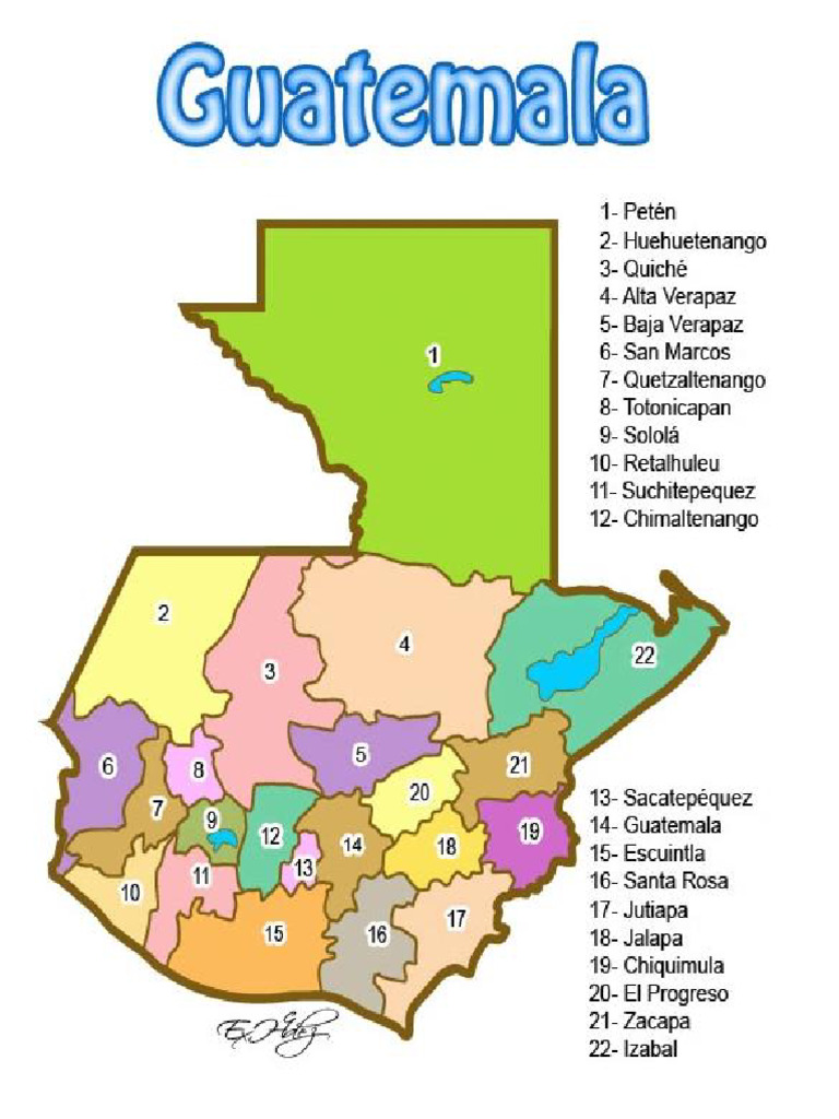 Mapas de Guatemala | PDF