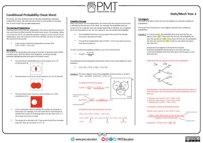 Conditional Probability | PDF | Probability | Applied Mathematics